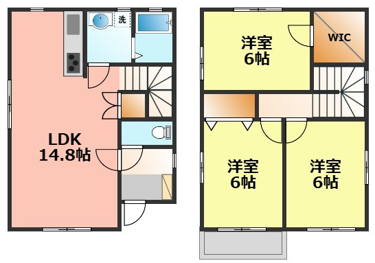 【間取り】 | 岩倉市稲荷町戸建