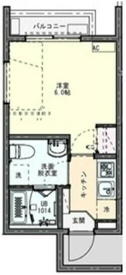 クレイス武蔵関の間取り