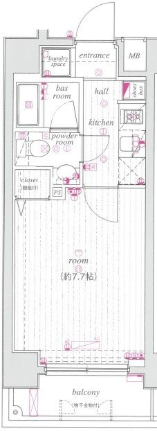 シースペース小金井の間取り