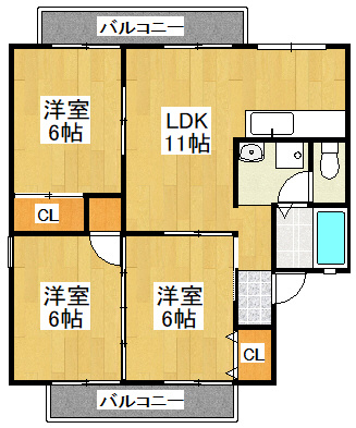 グリーンパレスの間取り