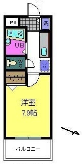 ルーチェⅡ番館の間取り