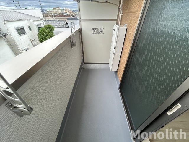 フジパレスレーヴⅡ番館のバルコニー