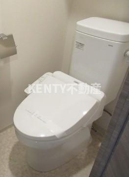 【トイレ】 | ＭＡＸＩＶ北糀谷 | 清潔感のあるトイレです