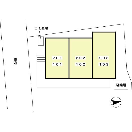オーペリモンの区画図
