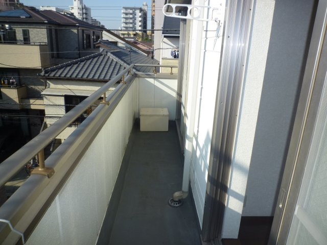 タムタムタウンのバルコニー