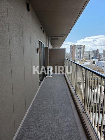 ルーチェ門真栄町のバルコニー