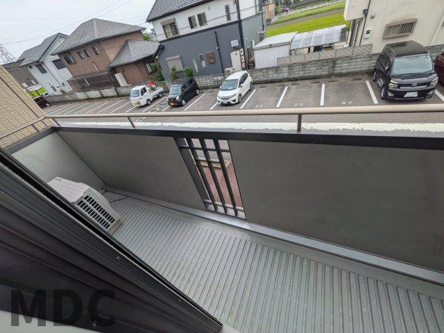 グリーンルーフのバルコニー
