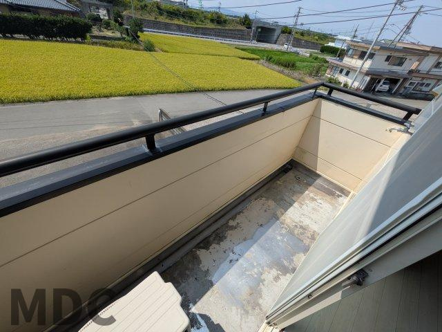 ロフトハウス川内のバルコニー