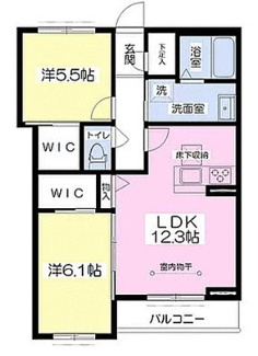 【間取り】 | アリスティオ八潮 | 間取りです。