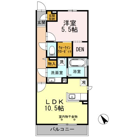 【間取り】 | エクレール矢部
