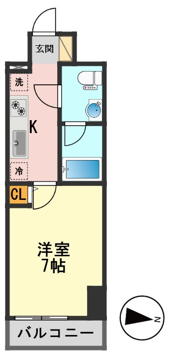 GENOVIA金町の間取り