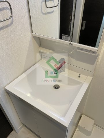 パズひばりヶ丘の独立洗面台