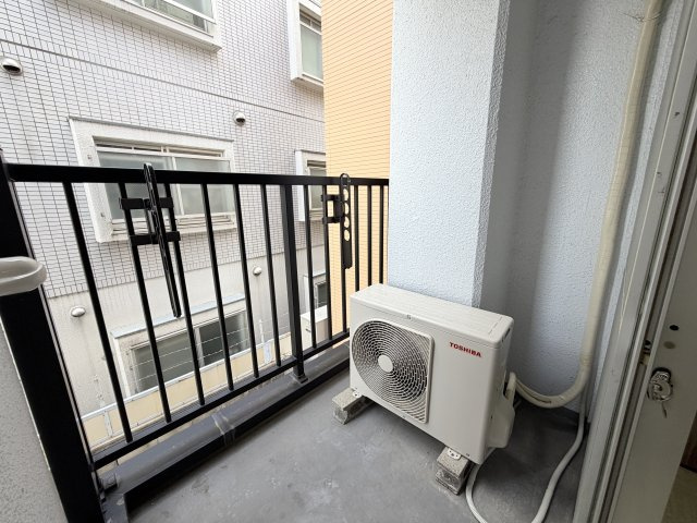 マンション福田のバルコニー