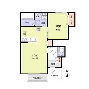 エバーグリーンの間取り