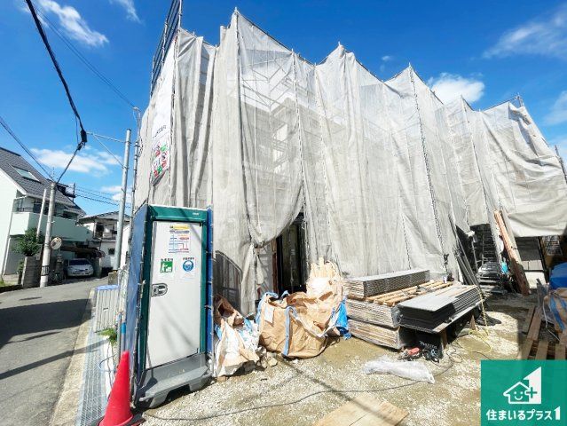 羽曳野市西浦　第1期　新築一戸建ての外観|現在の進捗状況です！順調に作業進行中、完成が待ち遠しいです！詳細の間取り等、お気軽にお問い合わせください！
