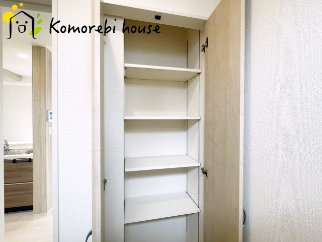 鴻巣市松原4丁目　新築一戸建て　ブルーミングガーデン　01の収納|たっぷりとした収納スペースです