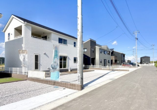 【新築戸建】甘楽金井第2 の外観|■外観（2号棟）｜少し気になる！資料請求だけ！大歓迎です♪お気軽に木ノ葉プランニング高崎店までお問い合わせください♪