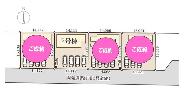 【新築戸建】甘楽金井第2 の区画図|■区画図