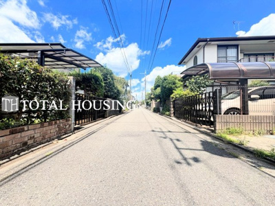 【前面道路含む現地写真】 | 国分寺市本多4丁目　売地　全1区画