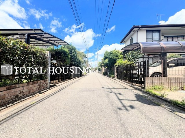 【前面道路含む現地写真】 | 国分寺市本多4丁目　売地　全1区画
