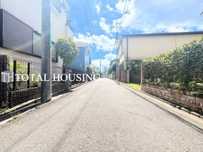 【前面道路含む現地写真】 | 国分寺市本多4丁目　売地　全1区画