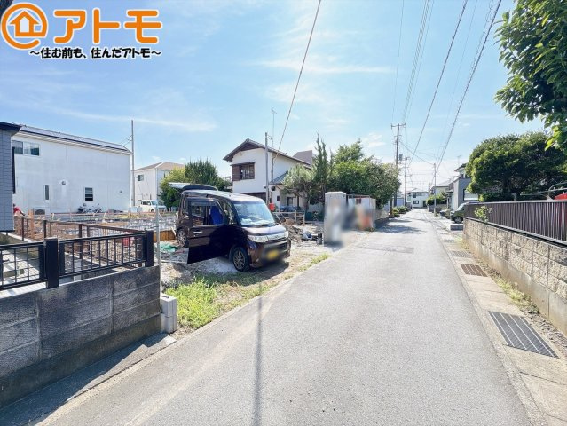 【前面道路含む現地写真】 | 沼津市下香貫第32　新築一戸建て　1号棟