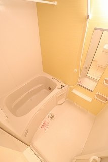 ジェルメＣの浴室|日々の疲れを癒すお風呂付です