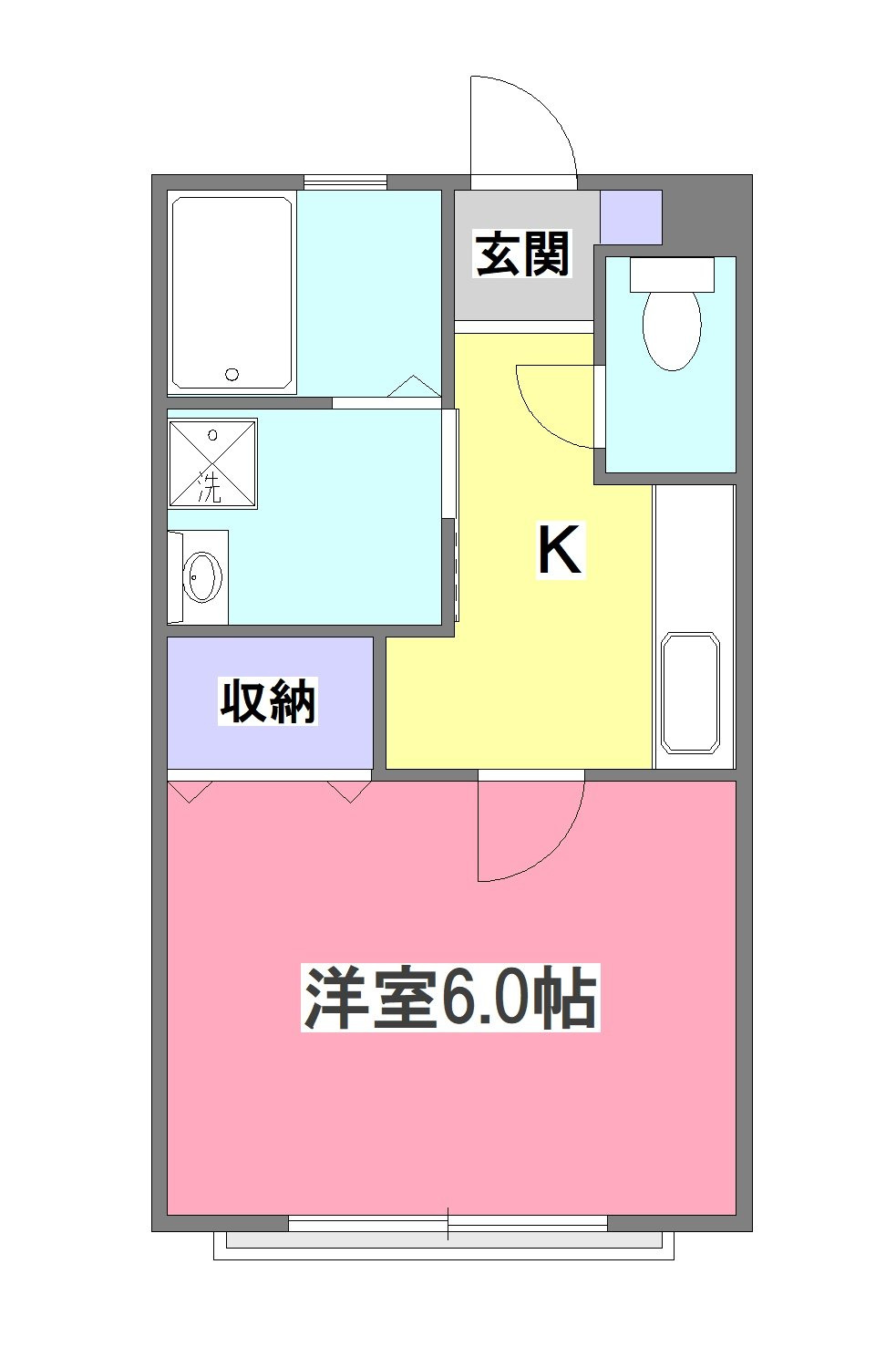ＨＡＢＩＴAＴＩＯＮの間取り
