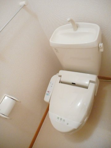ヴィラパークサイドのトイレ|トイレもきれいです