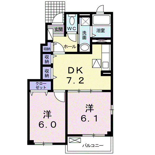 ヒルレジェンドの間取り