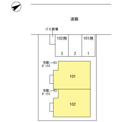 【区画図】 | グラースT