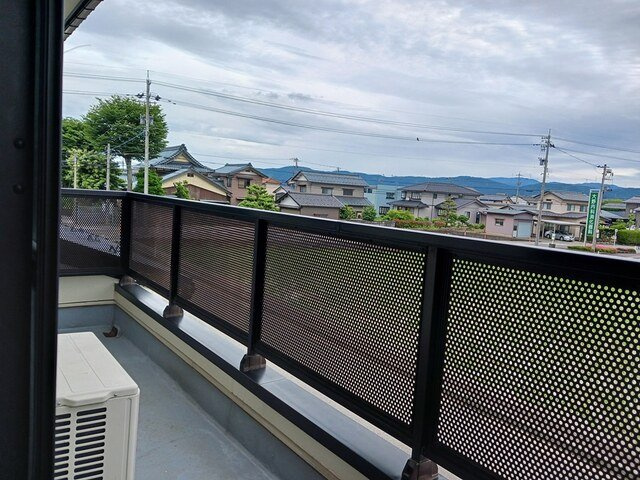 フラワーパークのバルコニー