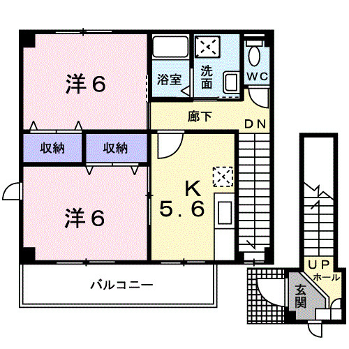 フラワーパークの間取り