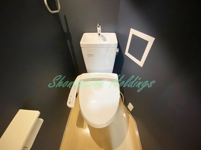 藤沢市湘南台２丁目の賃貸マンションのトイレ|清潔感のあるトイレです