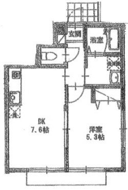 エスプァール谷戸の間取り