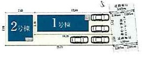 【区画図】 | 名古屋市熱田区伝馬2丁目27【仲介手数料無料】新築一戸建て 1号棟