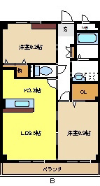 グランソレイユ水広の間取り