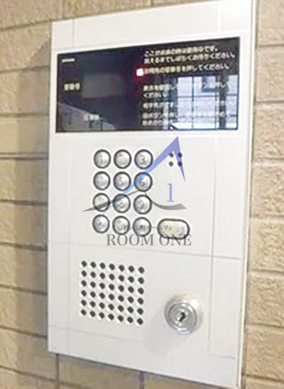 ガーデニアハイツのセキュリティ|オートロックです。