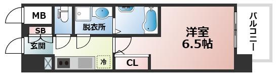 【間取り】 | レジュールアッシュ都島ヴェルクレール