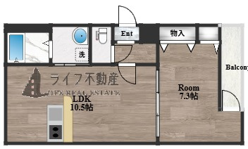 フジパレス東花園駅北Ⅱ番館