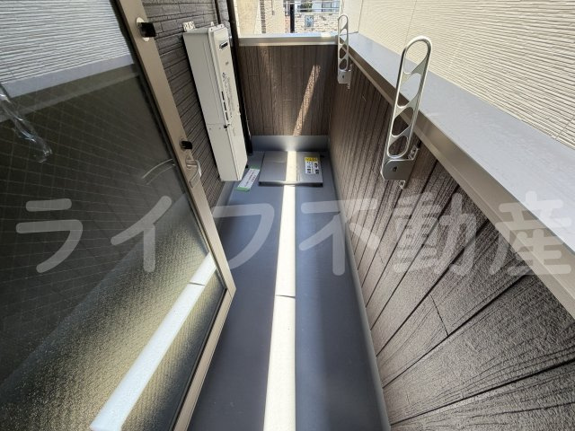 フジパレス東花園駅北Ⅱ番館のバルコニー|バルコニー付きです