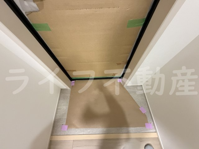 フジパレス東花園駅北Ⅱ番館の玄関|シンプルで使いやすい玄関です