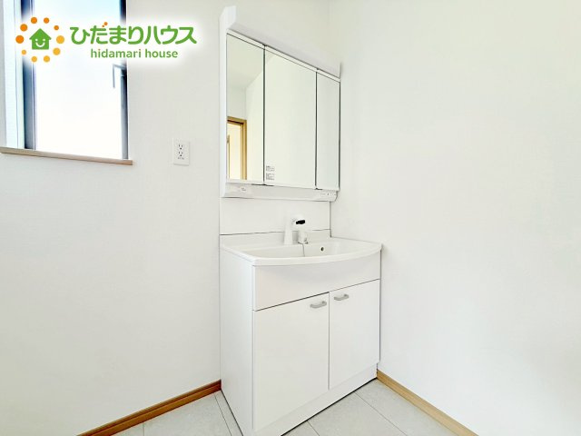 【独立洗面台】 | ひたちなか市相金町33番　新築戸建　A号棟 | シンプルで使い勝手の良い独立洗面台！
