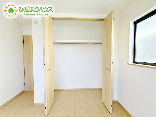【収納】 | ひたちなか市相金町33番　新築戸建　A号棟 | 居室にゆとりが持てる大収納クローゼット付き♪