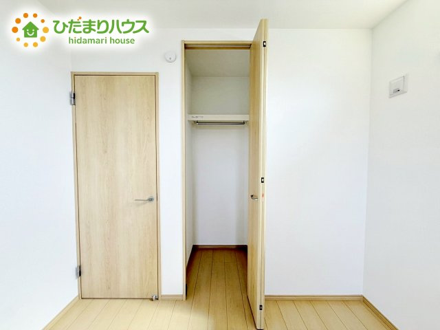 【収納】 | ひたちなか市相金町33番　新築戸建　A号棟 | クローゼットタイプの収納は荷物がどこにあるかすぐに見つかります！