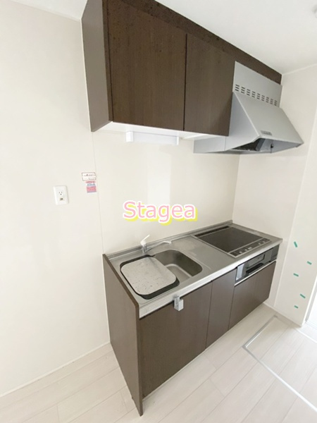 さいたま市大宮区上小町のアパートのキッチン