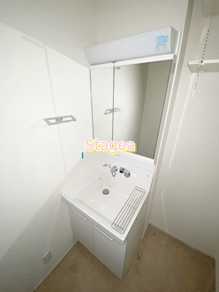 さいたま市大宮区上小町のアパートの洗面所