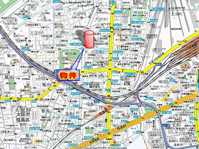 【地図】 | サンシャイン西梅田