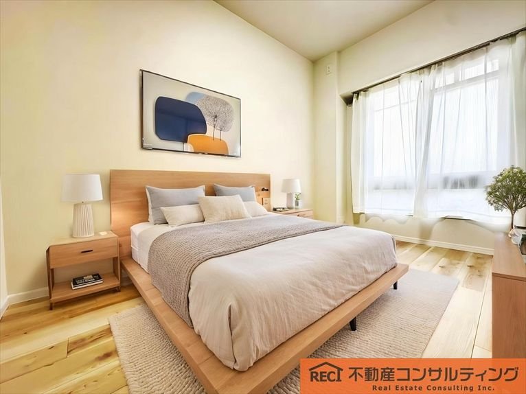 モンセーヌ住吉川公園1番館の寝室