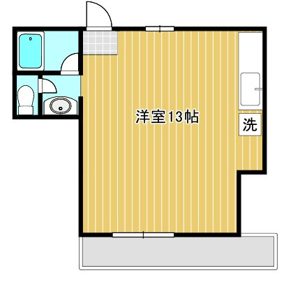 白岩ビルの間取り